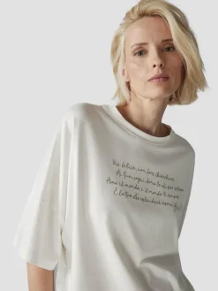 LCMT Shirts & Tops*Damen T-Shirt beige uni