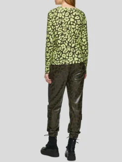 Marc Cain Shirts & Tops*Damen T-Shirt gelb gemustert