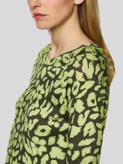 Marc Cain Shirts & Tops*Damen T-Shirt gelb gemustert