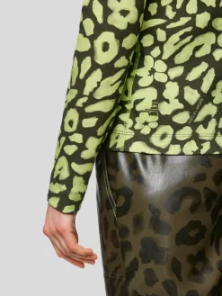 Marc Cain Shirts & Tops*Damen T-Shirt gelb gemustert