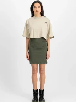 Alpha Industries Shirts & Tops*Damen T-Shirt beige uni