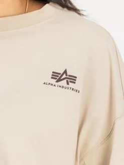 Alpha Industries Shirts & Tops*Damen T-Shirt beige uni