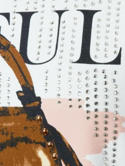 Betty Barclay Shirts & Tops*Damen T-Shirt weiß braun bedruckt