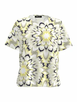 Frank Walder Blusen*Damen T-Shirt mehrfarbig gemustert