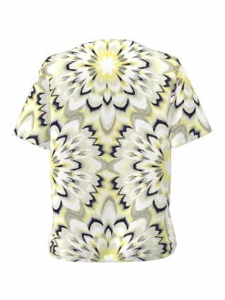 Frank Walder Blusen*Damen T-Shirt mehrfarbig gemustert