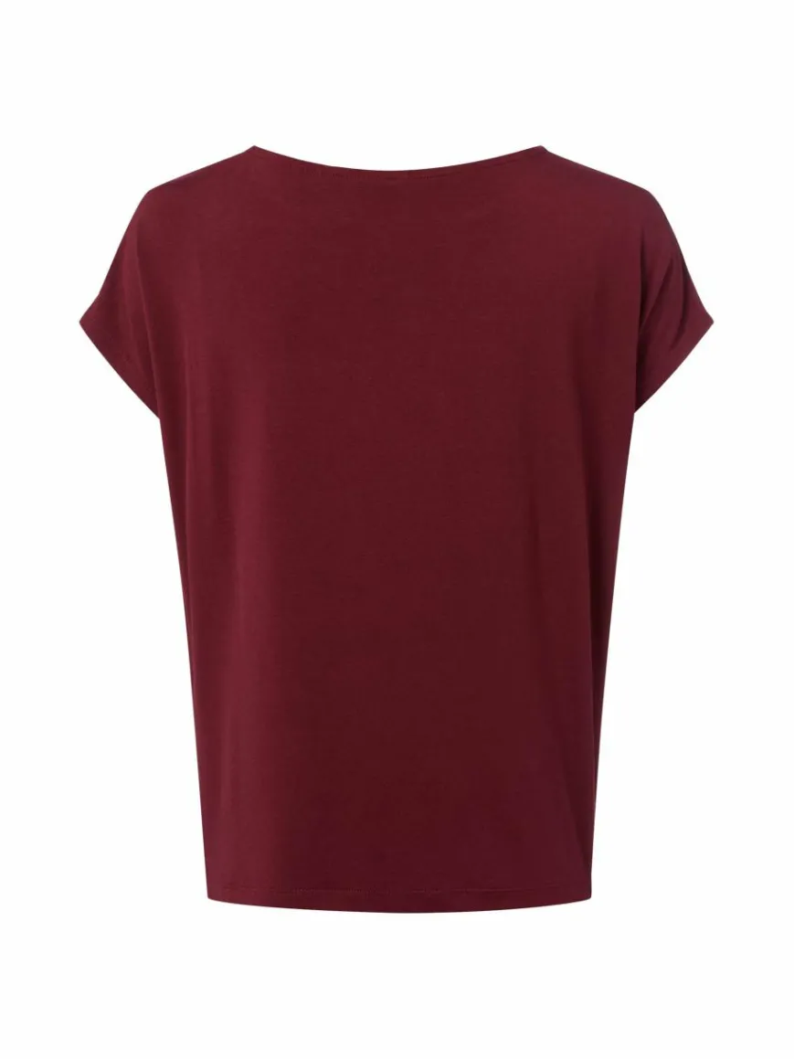 s.Oliver Shirts & Tops*Damen T-Shirt bordeaux uni