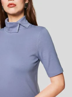 Marc Cain Shirts & Tops*Damen T-Shirt lila uni