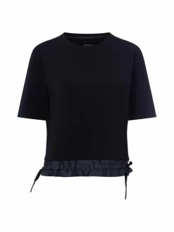 Marc Cain Sports Shirts & Tops*Damen T-Shirt schwarz uni