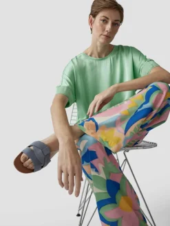 LCMT Shirts & Tops*Damen T-Shirt grün uni