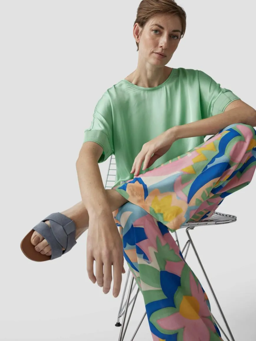 LCMT Shirts & Tops*Damen T-Shirt grün uni