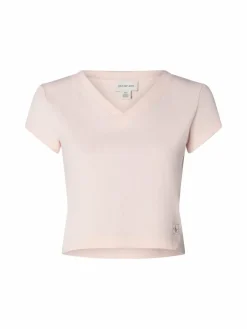 Calvin Klein Jeans Shirts & Tops*Damen T-Shirt rosa uni