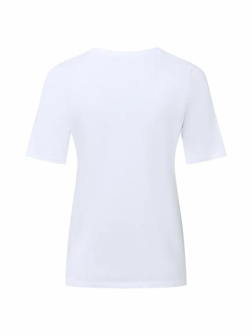Betty Barclay Shirts & Tops*Damen T-Shirt weiß bedruckt