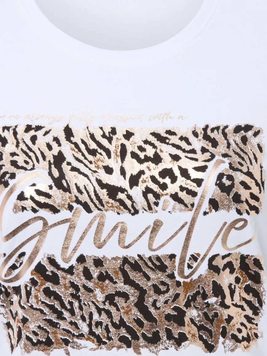 Betty Barclay Shirts & Tops*Damen T-Shirt weiß bedruckt