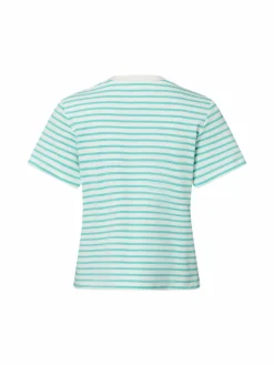 s.Oliver Shirts & Tops*Damen T-Shirt ecru mint gestreift