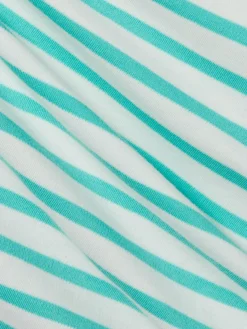 s.Oliver Shirts & Tops*Damen T-Shirt ecru mint gestreift