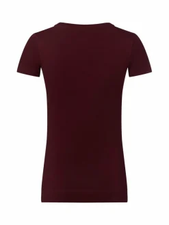 Marie Lund Shirts & Tops*Damen T-Shirt bordeaux uni