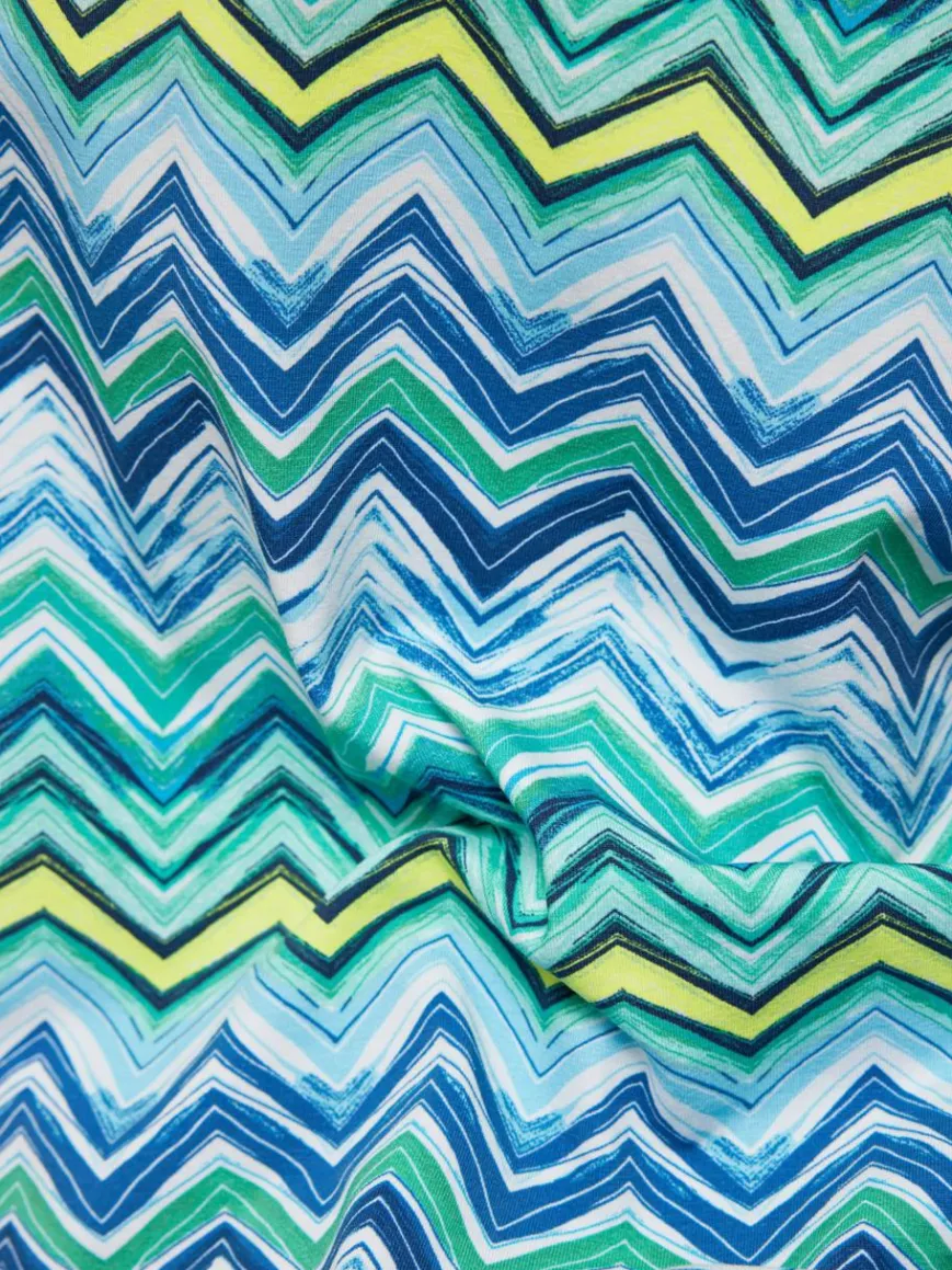 RABE Shirts & Tops*Damen T-Shirt grün gemustert