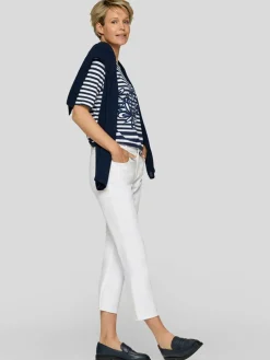 RABE Shirts & Tops*Damen T-Shirt blau gestreift