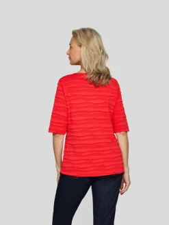 RABE Shirts & Tops*Damen T-Shirt rot uni