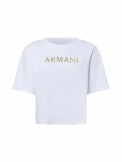 Armani Exchange Shirts & Tops*Damen T-Shirt weiß uni
