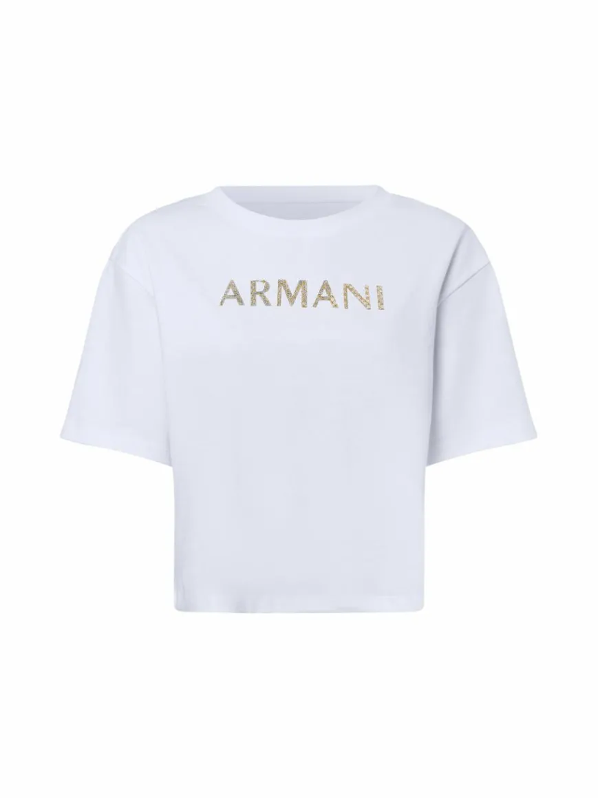 Armani Exchange Shirts & Tops*Damen T-Shirt weiß uni