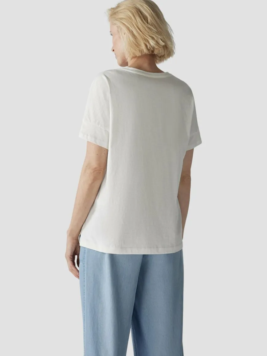 LCMT Shirts & Tops*Damen T-Shirt beige uni