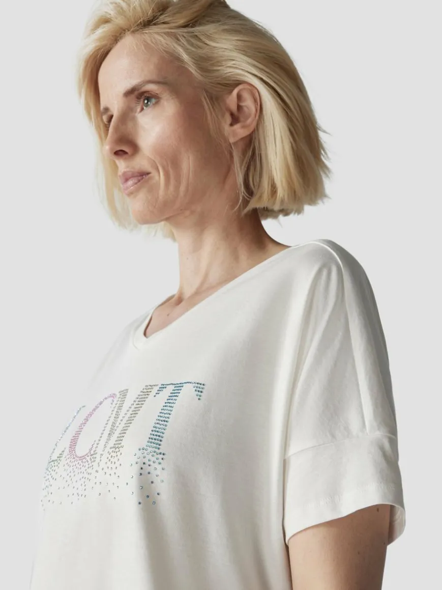 LCMT Shirts & Tops*Damen T-Shirt beige uni