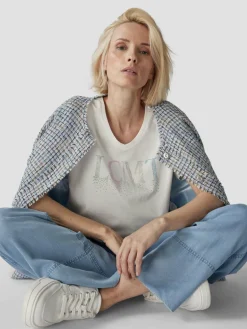 LCMT Shirts & Tops*Damen T-Shirt beige uni