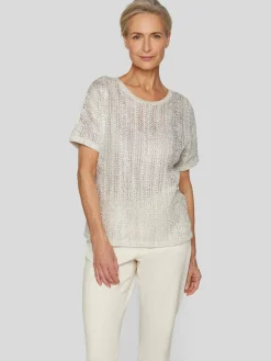 RABE Shirts & Tops*Damen T-Shirt beige uni