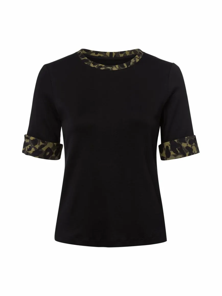 Marc Cain Sports Shirts & Tops*Damen T-Shirt schwarz uni