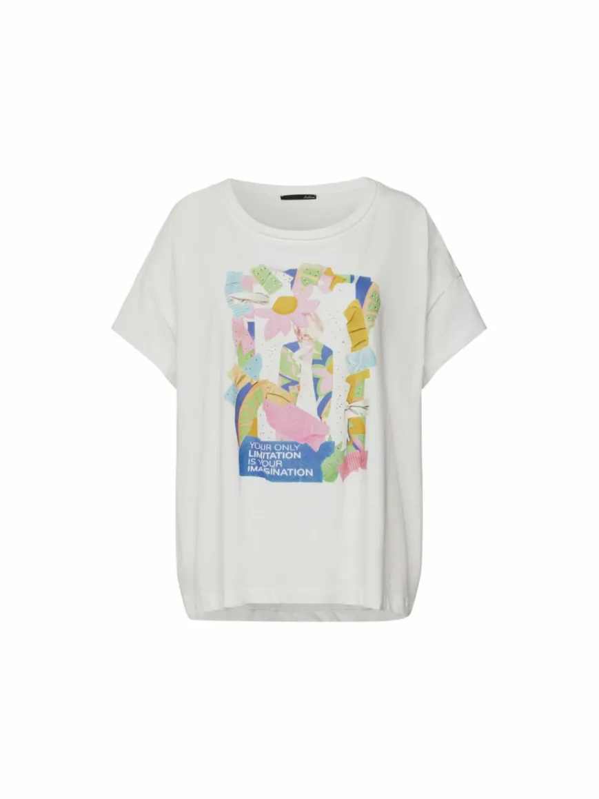 LCMT Shirts & Tops*Damen T-Shirt beige uni