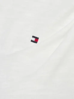 Tommy Hilfiger Shirts & Tops*Damen T-Shirt ecru uni