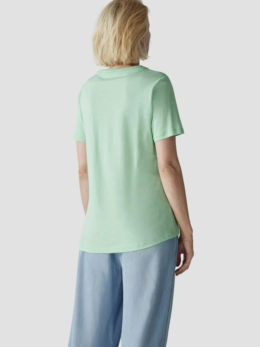 LCMT Shirts & Tops*Damen T-Shirt grün uni