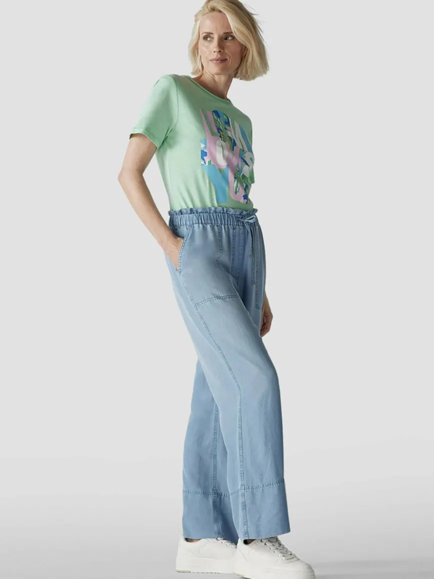 LCMT Shirts & Tops*Damen T-Shirt grün uni