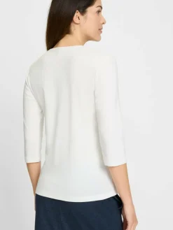 Olsen Shirts & Tops*Damen T-Shirt weiß bedruckt