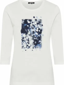 Olsen Shirts & Tops*Damen T-Shirt weiß bedruckt