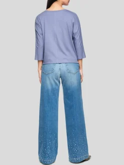 Marc Cain Shirts & Tops*Damen T-Shirt lila uni