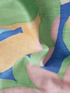 LCMT Shirts & Tops*Damen T-Shirt grün gemustert