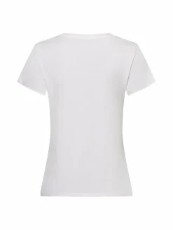 More & More Shirts & Tops*Damen T-Shirt weiß grün uni