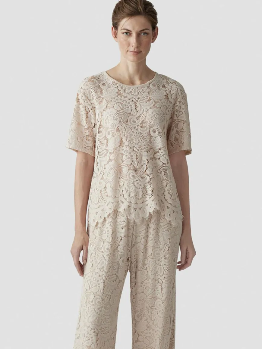 LCMT Shirts & Tops*Damen T-Shirt braun uni