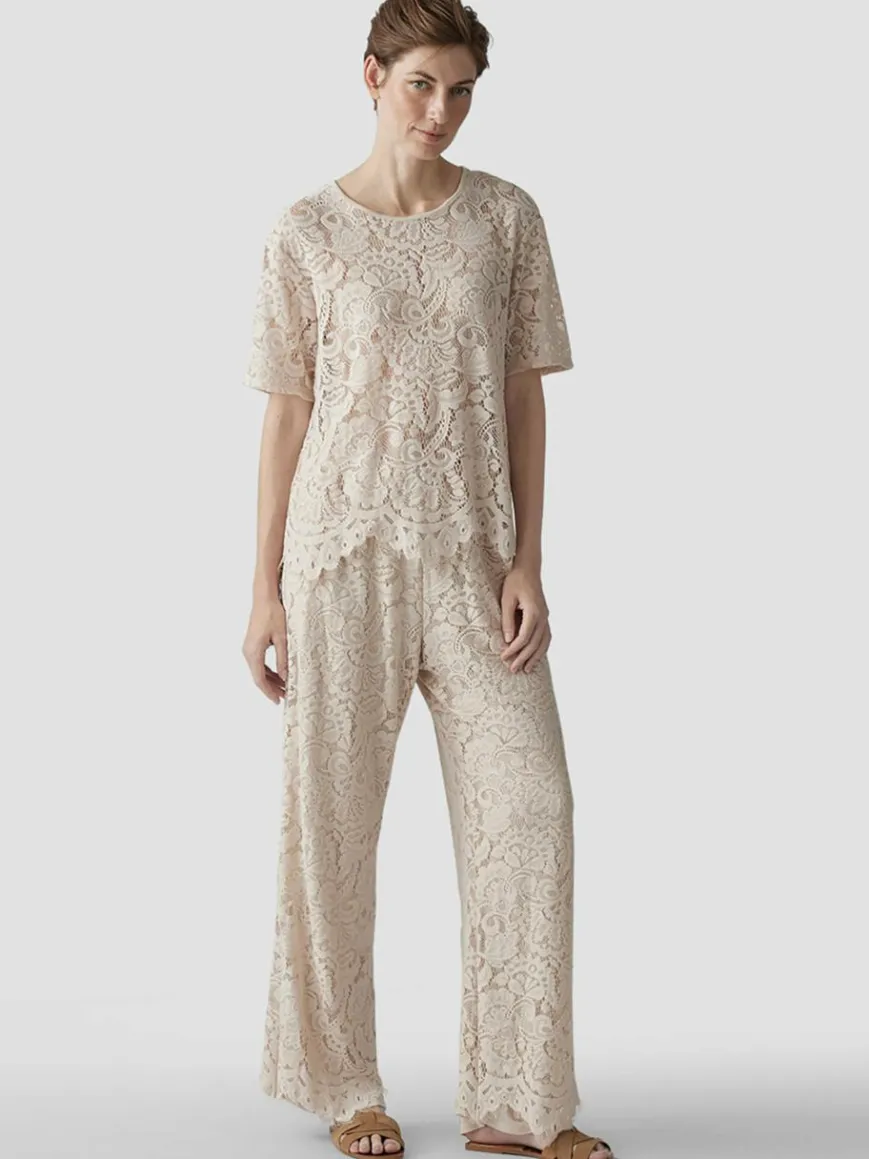 LCMT Shirts & Tops*Damen T-Shirt braun uni