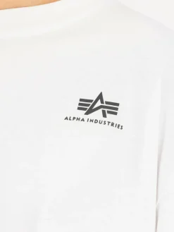 Alpha Industries Shirts & Tops*Damen T-Shirt weiß uni