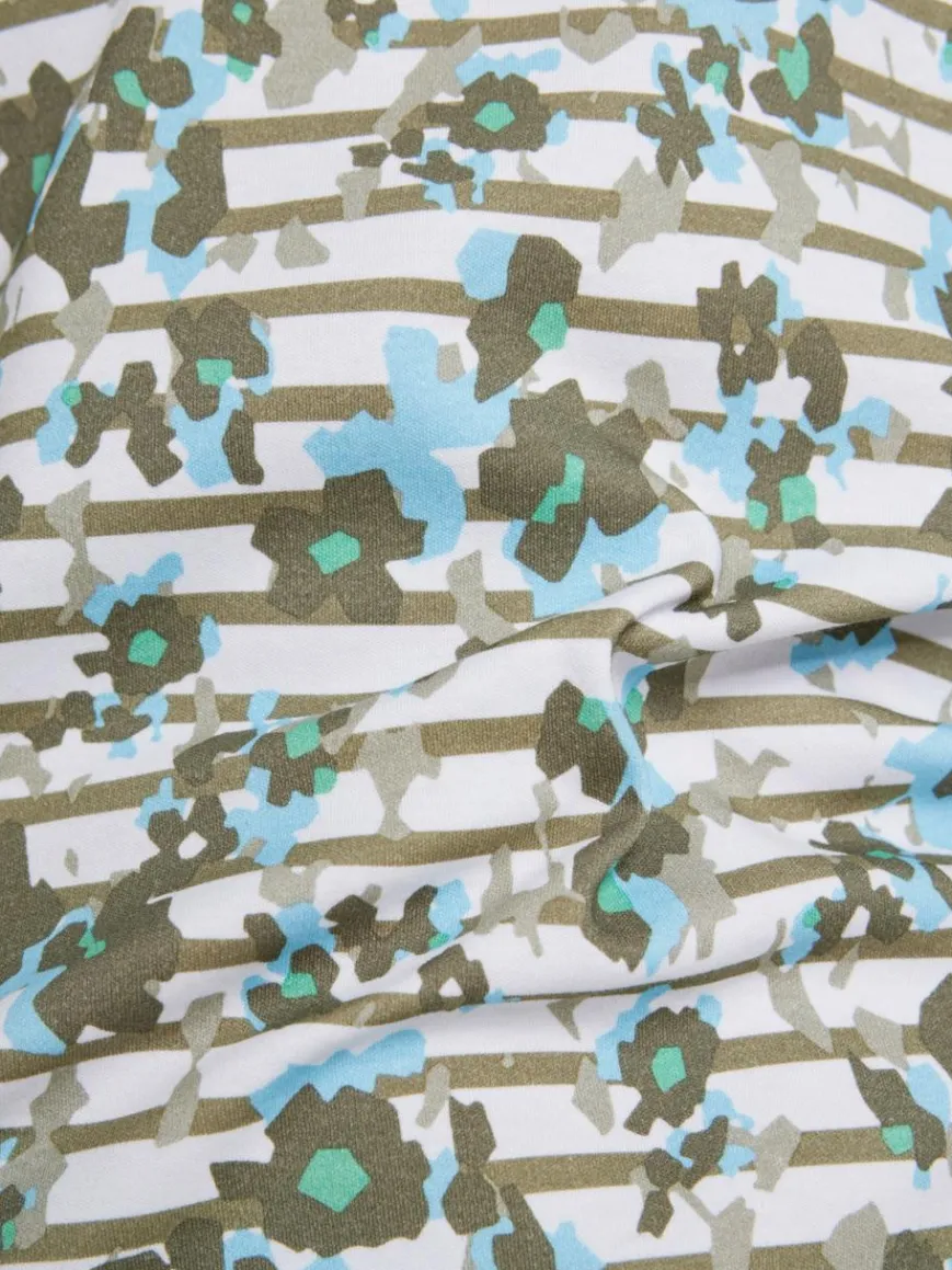 RABE Shirts & Tops*Damen T-Shirt grün gemustert