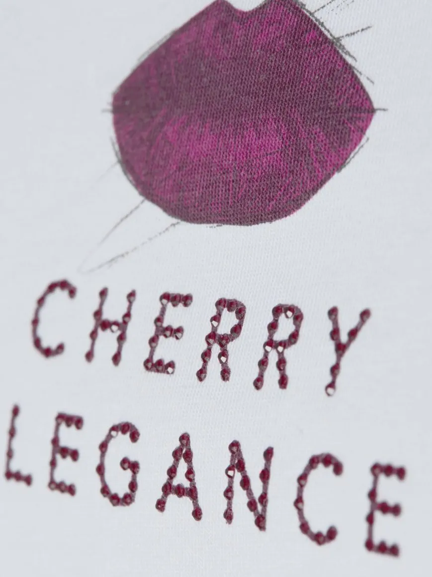 Rich & Royal Shirts & Tops*Damen T-Shirt weiß uni