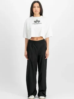 Alpha Industries Shirts & Tops*Damen T-Shirt weiß bedruckt