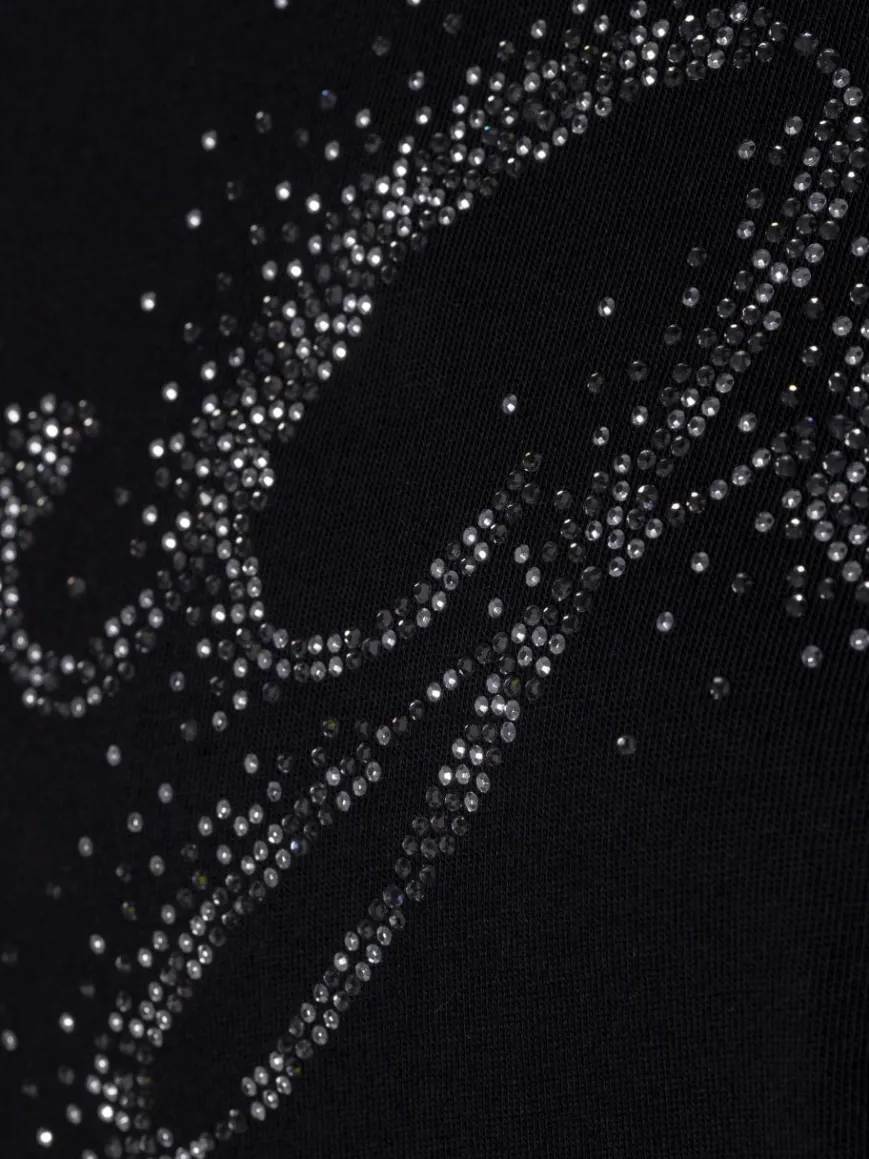 Liu Jo Collection Shirts & Tops*Damen T-Shirt schwarz uni