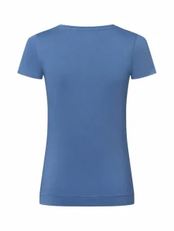 Marie Lund Shirts & Tops*Damen T-Shirt blau uni