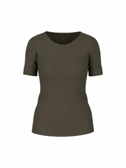 Marc Cain Shirts & Tops*Damen T-Shirt braun uni