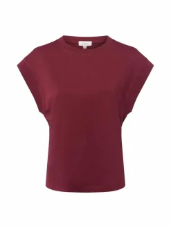 s.Oliver Shirts & Tops*Damen T-Shirt bordeaux uni