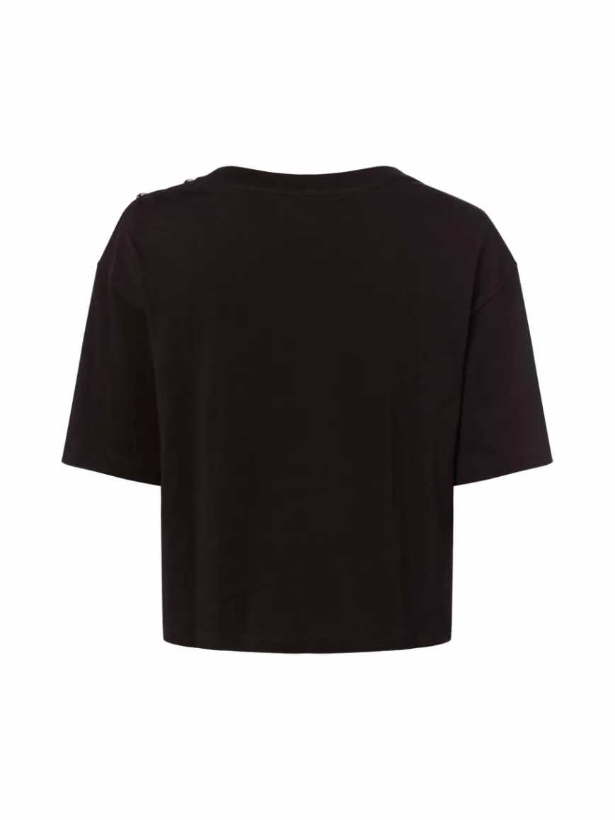 Armani Exchange Shirts & Tops*Damen T-Shirt schwarz uni